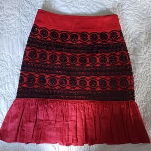 ANTHROPOLOGIE SKIRT SIZE 2